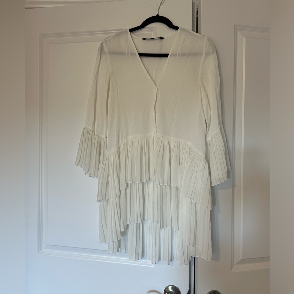 Zara sheer dress